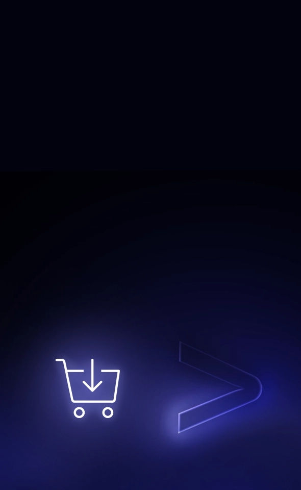 Illustration d'un panier d'achat symbolisant le lancement de la première boutique en ligne de Vasco.